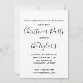 Yellow Labrador Frohe Weihnachts Labrador Retrieve Einladung (Rückseite)