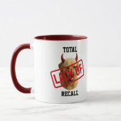Yellow Labrador funny 'Lack of Recall' Mug Tasse (Links)
