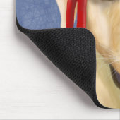 Yellow Labrador Pirate Mousepad (Ecke)