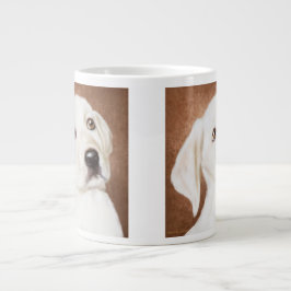 Yellow Labrador Puppy-Riesenkaffee-Tasse Jumbo-Tasse