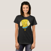 Yellow Labrador Retriever 154 T-Shirt (Vorne ganz)