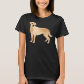 Yellow Labrador Retriever 60 T-Shirt (Vorderseite)