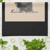 Yellow Labrador Retriever Art Geschenke Geschirrtuch (Gefaltet)