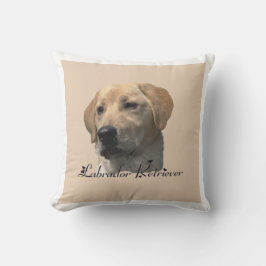 Yellow Labrador Retriever Art Geschenke Kissen