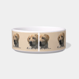 Yellow Labrador Retriever Art Geschenke Napf