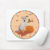 Yellow Labrador Retriever Boo! Mousepad (Mit Mouse)
