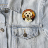 YELLOW LABRADOR RETRIEVER BUTTON (Beispiel)