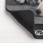 Yellow Labrador Retriever Chalkboard Mousepad (Ecke)