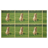 Yellow Labrador Retriever Dog Stoff (Fat Quarter (45,7 x 55,9 cm))