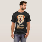 Yellow Labrador Retriever! Especially For Labrador T-Shirt (Vorne ganz)