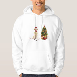 Yellow Labrador Retriever Funny Christmas Dog Hoodie