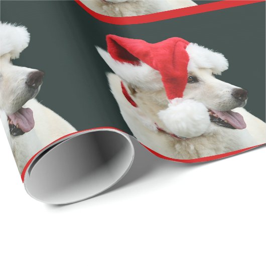 Yellow labrador Retriever Geschenkpapier (Rolleneckpunkt)