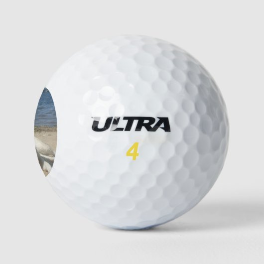 Yellow Labrador Retriever Golfball (Logo)