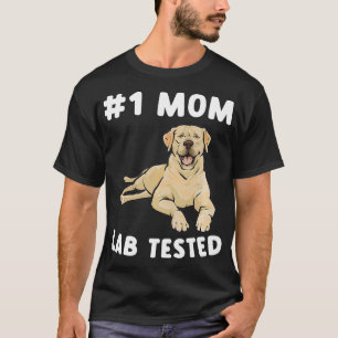 Yellow Labrador Retriever Mama Gelbe Labrador gete T-Shirt