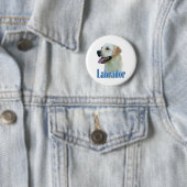 Yellow Labrador Retriever Name - Button (Beispiel)