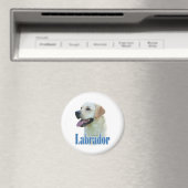 Yellow Labrador Retriever Name - Magnet (In Situ (Geschirrspüler))