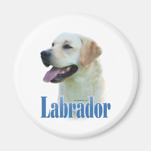 Yellow Labrador Retriever Name - Magnet (Vorne)