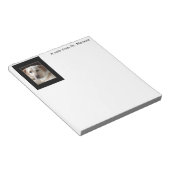 Yellow Labrador Retriever Notizblock (angewinkelt)