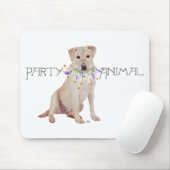 Yellow Labrador Retriever Party Mousepad (Mit Mouse)