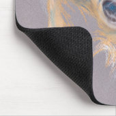 Yellow Labrador Retriever Portrait Mousepad (Ecke)