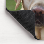Yellow Labrador Retriever Puppy Hund - Green Mousepad (Ecke)