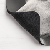 Yellow Labrador Retriever Puppy Hund Mousepad (Ecke)