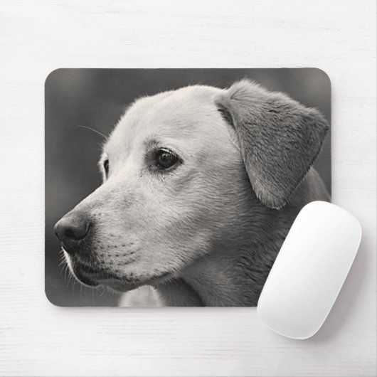 Yellow Labrador Retriever Puppy Hund Mousepad (Mit Mouse)