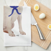 Yellow Labrador Retriever Sailor Geschirrtuch (Viertel Falte)