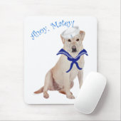 Yellow Labrador Retriever Sailor Mousepad (Mit Mouse)