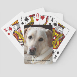 Yellow Labrador Retriever Spielkarten