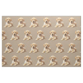 Yellow Labrador Retriever Stoff (Fat Quarter (45,7 x 55,9 cm))