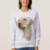Yellow Labrador Retriever Sweatshirt (Vorderseite)