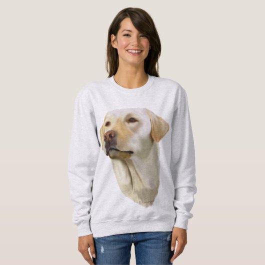 Yellow Labrador Retriever Sweatshirt (Vorne ganz)