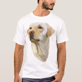 Yellow Labrador Retriever T-Shirt (Vorderseite)