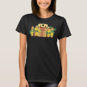 Yellow Labrador Retriever Watching T-Shirt (Vorderseite)