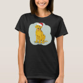 Yellow Labrador Retriever Weihnachten und Tasse T-Shirt (Vorderseite)