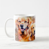 Yellow Labrador Retrievers Heartfelt Kaffeetasse (Links)