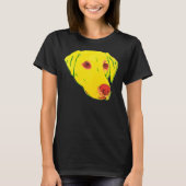 Yellow Labrador T-Shirt (Vorderseite)