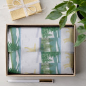 Yellow Labrador Weihnachtsansicht Seidenpapier (Geschenk)