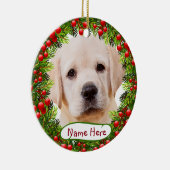 Yellow Labrador Weihnachtsschmuck (Rechts)