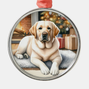 Yellow Labrador Weihnachtsschmuck