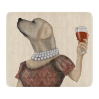 Yellow Labrador Wine Snob