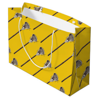 Yellow Lacrosse Große Geschenktüte