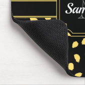 Yellow Ladybugs Mousepad (Ecke)