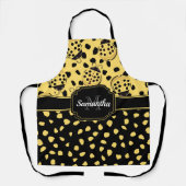 Yellow Ladybugs Schürze (Vorderseite)
