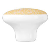 Yellow Larkspur William Morris Keramik Knopf Keramikknauf (Seitenansicht)