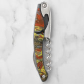 Yellow Lava  Kellnermesser (Rückseite)