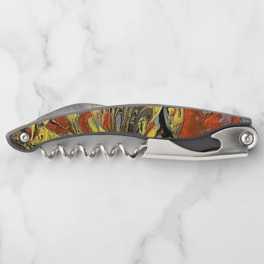 Yellow Lava  Kellnermesser (Rückseite)