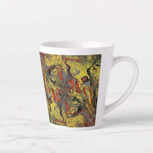 Yellow Lava Tasse (Rechts)