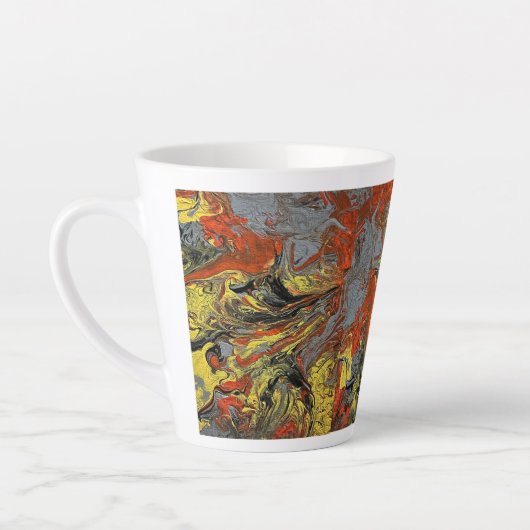 Yellow Lava Tasse  (Links)